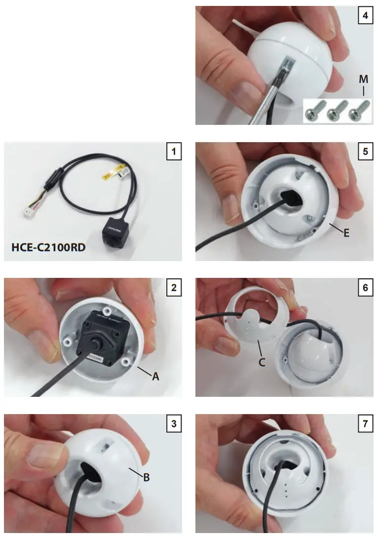 ALPINE KIT-R1MHU Universal Camera Housing for Motorhomes - fig 4