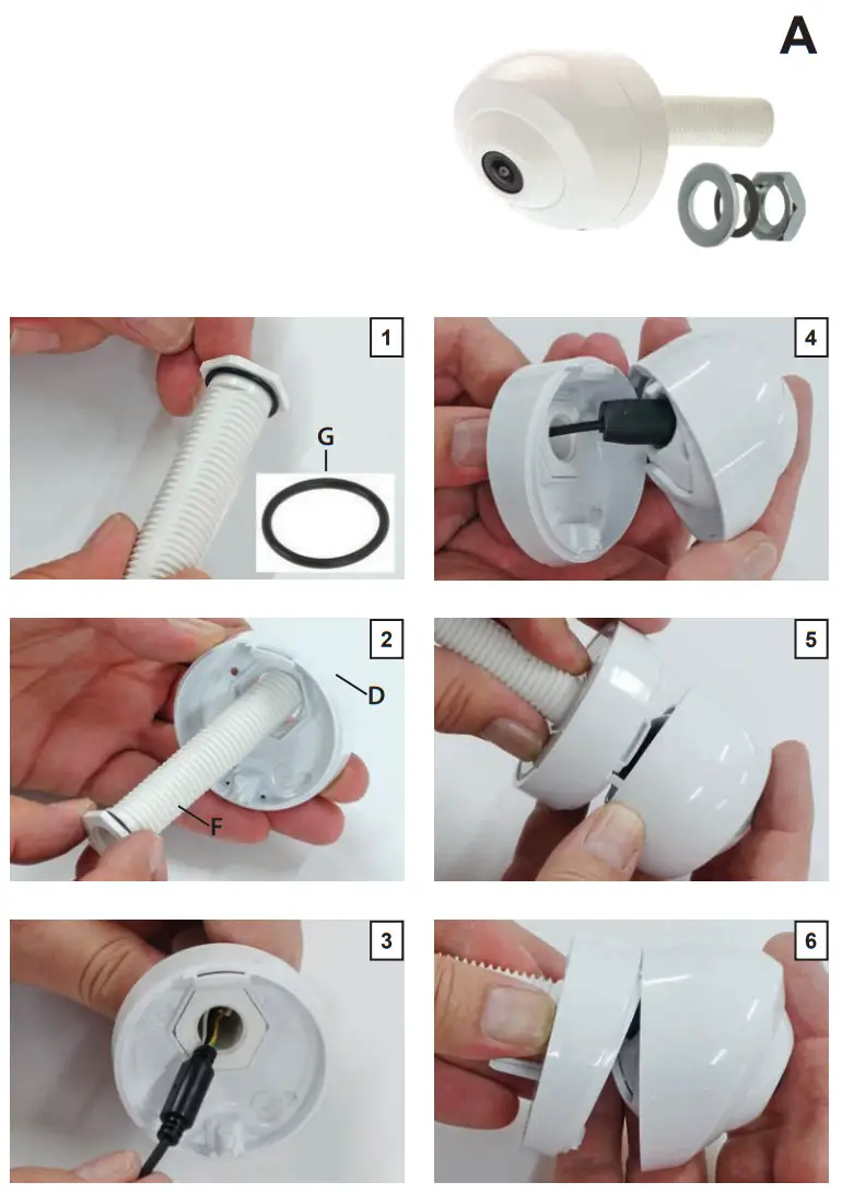 ALPINE KIT-R1MHU Universal Camera Housing for Motorhomes - fig 6