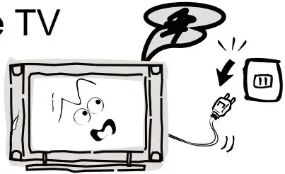 Turn off the power switch immediately;