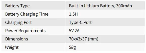Wireless Charging Case Specifications