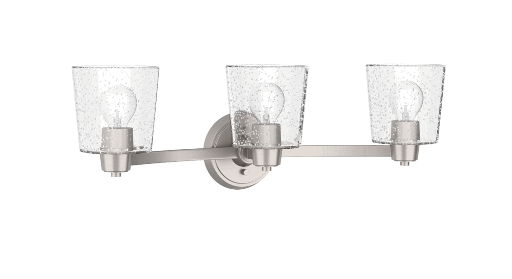 Park Harbor 946385 Windsor Gate 3 Light Seeded Glass Vanity Light Instructions Park Harbor 946385 Windsor Gate 3 Light Seeded Glass Vanity Light Instructions