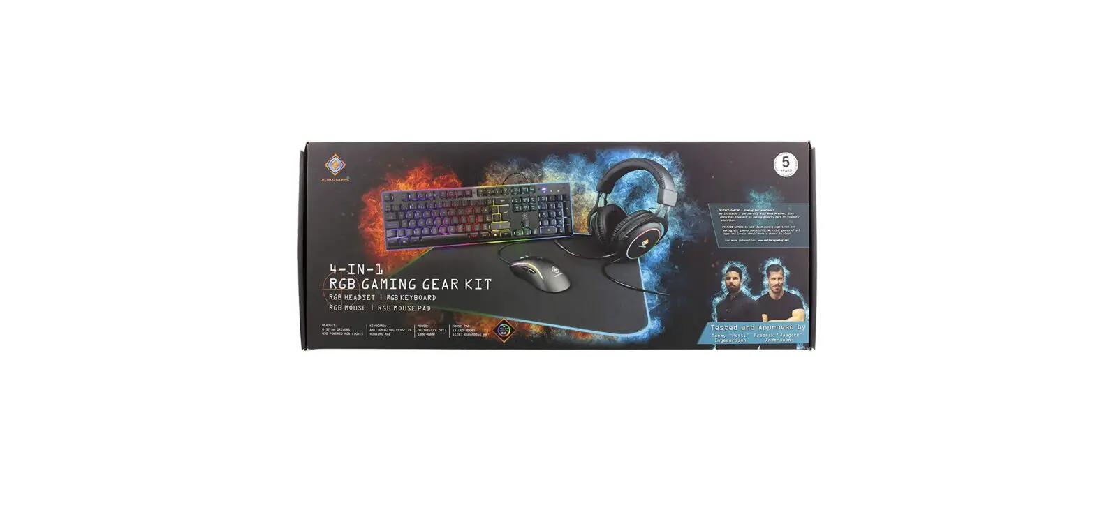 Deltaco Gaming Gam-084 4-in-1 Rgb Gaming Gear Kit Instruction Manual Deltaco Gaming Gam-084 4-in-1 Rgb Gaming Gear Kit Instruction Manual