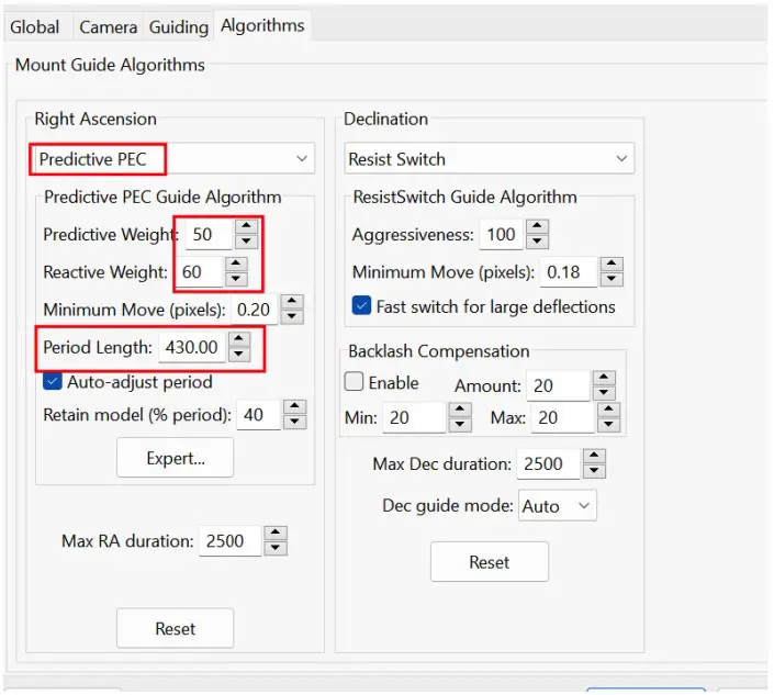 Mount guiding approach