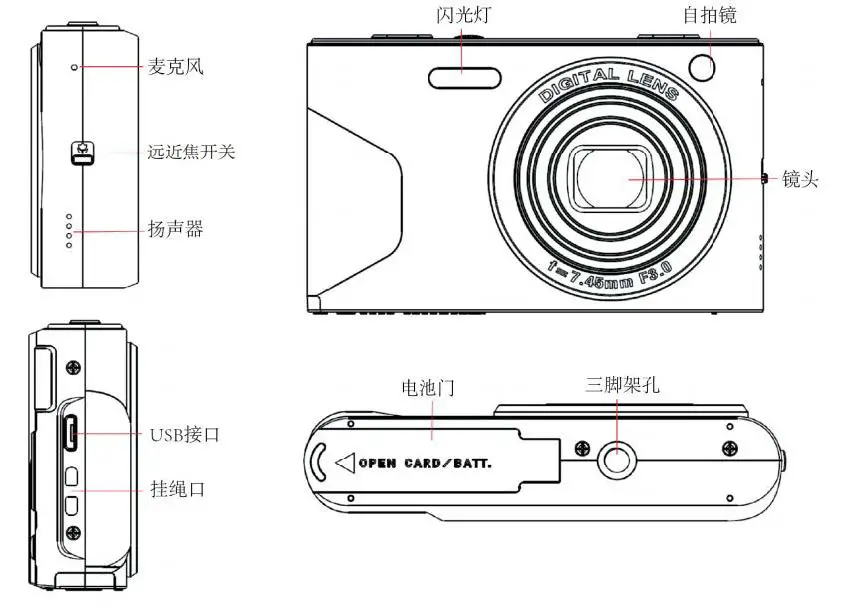 Altruewit-4K White-Digital-Camera-01