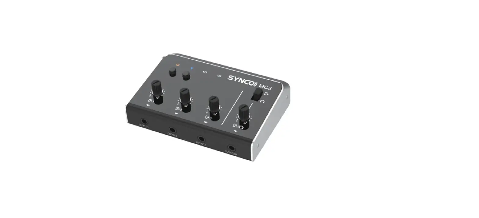 Synco Mc3-lite 4 Channel Ultra Compact Audio Mixer User Manual