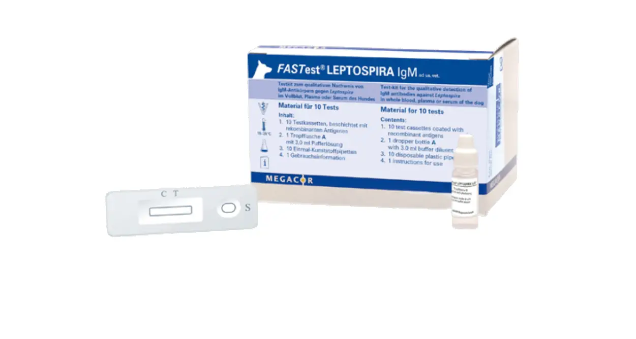 Vetlab Supplies Fastest Leptospira Igm Test Kit Instructions