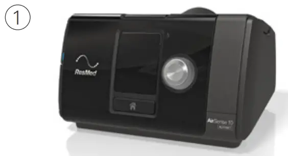 ResMed 37207 AirSense 10 AutoSet CPAP Machine - Setup1