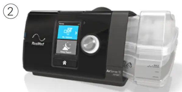 ResMed 37207 AirSense 10 AutoSet CPAP Machine - Setup7