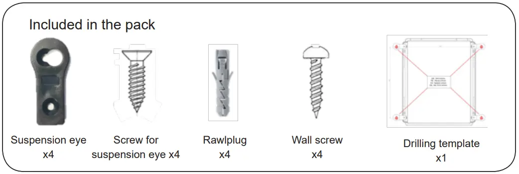 WALL-MOUNTING THE EQUIPMENT