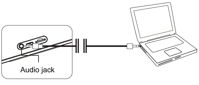 Line-In music playback