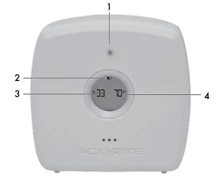 ACU-RITE Room Monitor 00276RM - FRONT
