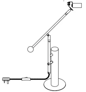 JOHN LEWIS 238497864 Leaf Table Light-fitting light
