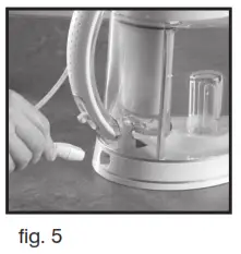 Plug the adapter cable