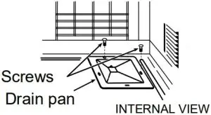 CONDENSED WATER DRAINAGE