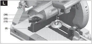 Aligning the angle indicator