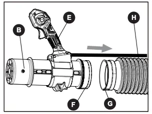 ASSEMBLING THE CONNECTION TUBE Figure 1