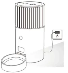 TT PA015 Smart Pet Feede - Installation & Feeding 3