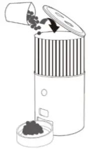 TT PA015 Smart Pet Feede - Installation & Feeding 4