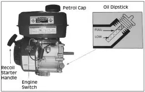 Clarke 3402041 Petrol Driven Log Splitter - ENGINE START