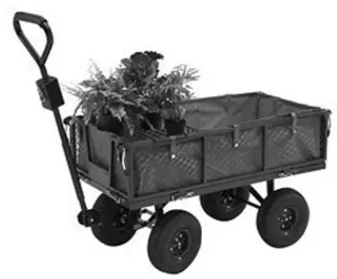Clarke 3402041 Petrol Driven Log Splitter - Garden Trolley with