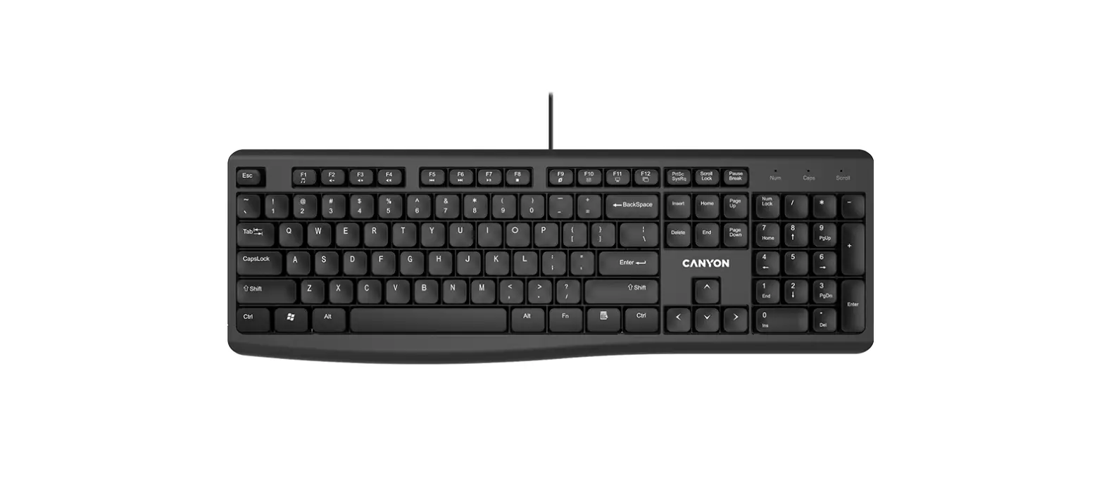 Canyon Kb-50 Wired Multimedia Keyboard User Guide Canyon Kb-50 Wired Multimedia Keyboard User Guide