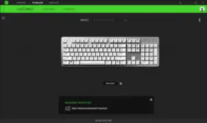 RZ03-03070200-R3U1 Razer Pro Type Quiet Mechanical Keyboard - keyboart