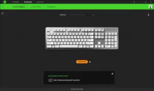 RZ03-03070200-R3U1 Razer Pro Type Quiet Mechanical Keyboard - keyboartj