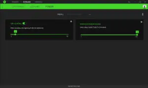 RZ03-03070200-R3U1 Razer Pro Type Quiet Mechanical Keyboard - power