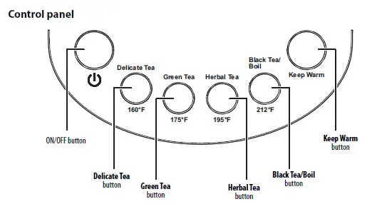 INSIGNIA NS-EK17SG2 1.7 L Electric Glass Kettle with Tea Infuser fig 2