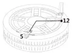 BH SENS TMSS6A4 TPMS Clamp-In Sensor fig 6