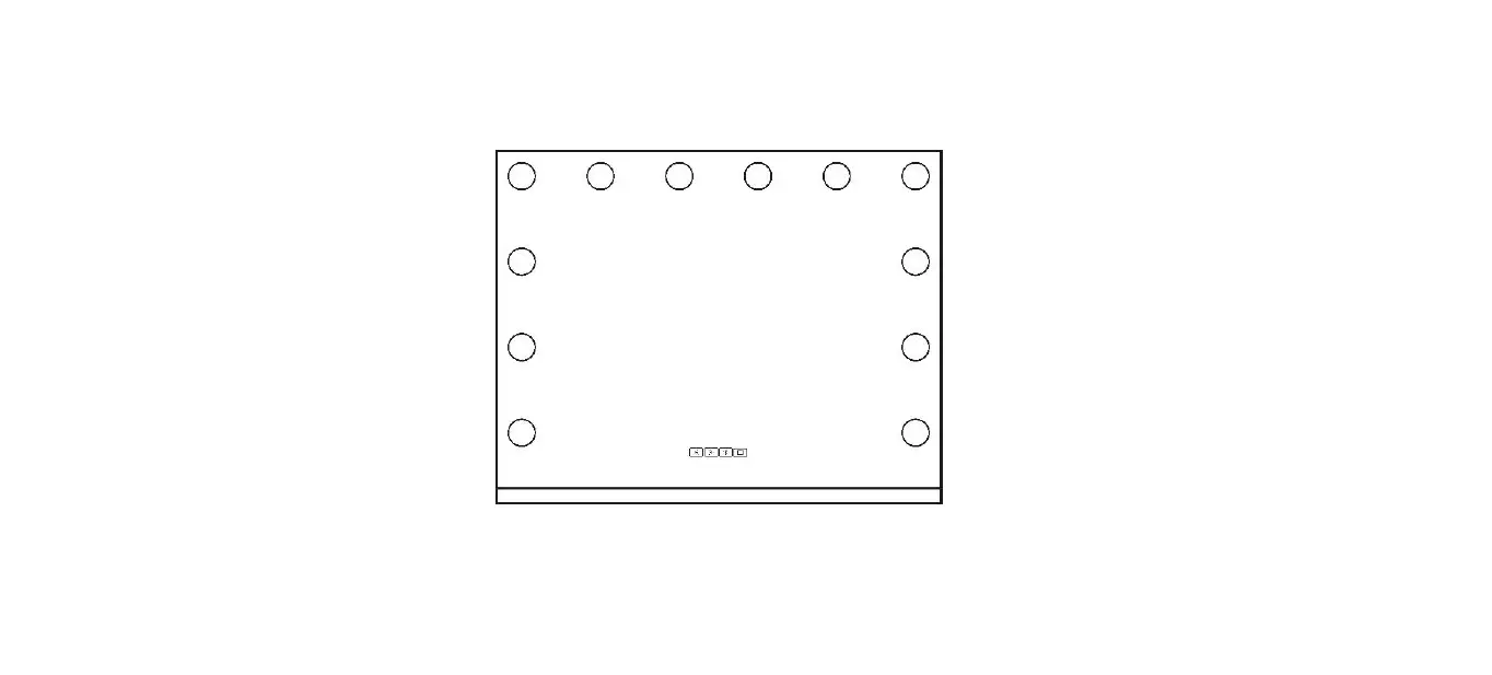 Guangzhou Yinghua Technology Wbk-5846bt-12d Vanity Mirror User Manual
