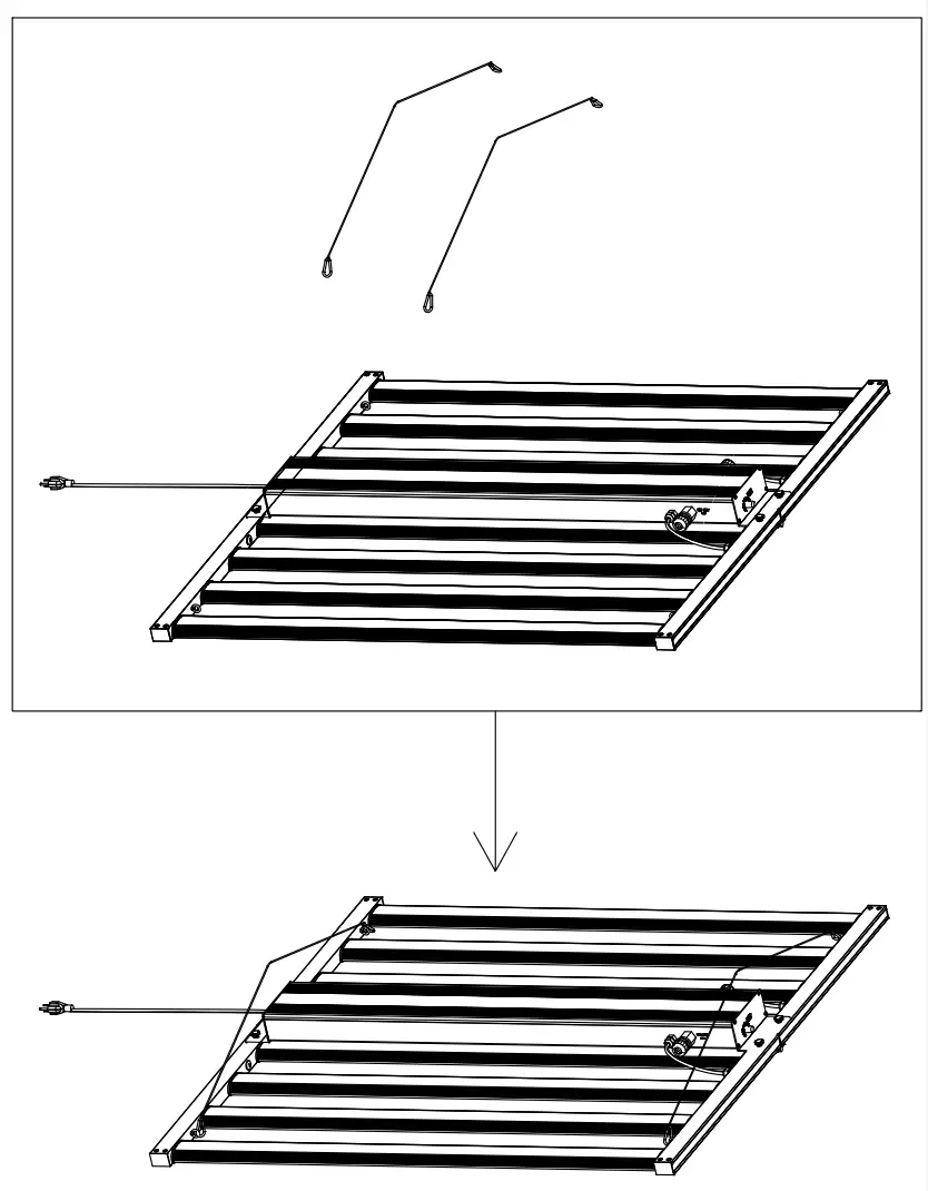 Ningbo Shenghe Lighting ZFGBL880A Horticultural Luminaire - fig2