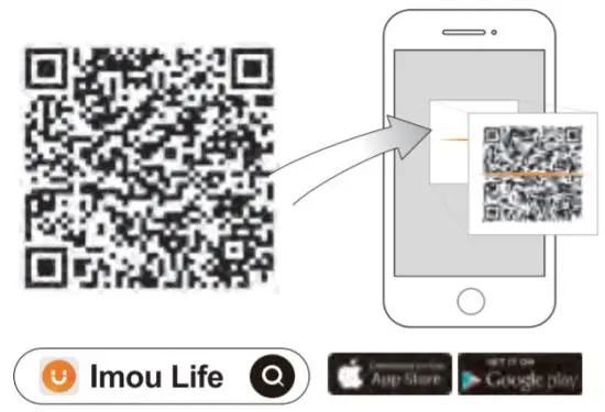 IMOU IPC A22EP-V2 WiFi Pan and Camera - APP