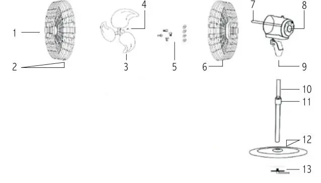 Royal-Sovereign-PFNC-20SE-Oscillating-Pedestal-Fan-5800-CFM-1