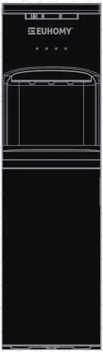 EUHOMY WC C Bottom Loading Water Cooler Dispenser-