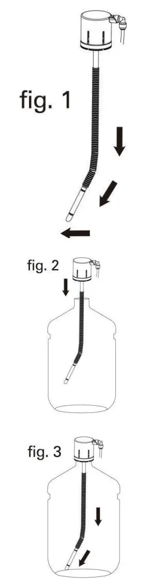 EUHOMY WC C Bottom Loading Water Cooler Dispenser-WATER BOTTLE