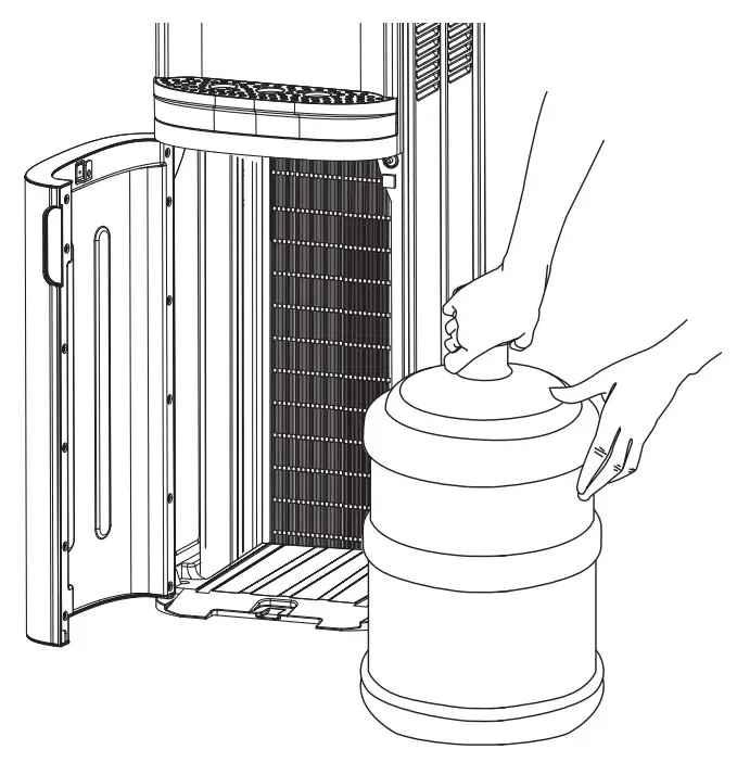 EUHOMY WC C Bottom Loading Water Cooler Dispenser-WATER BOTTLE1