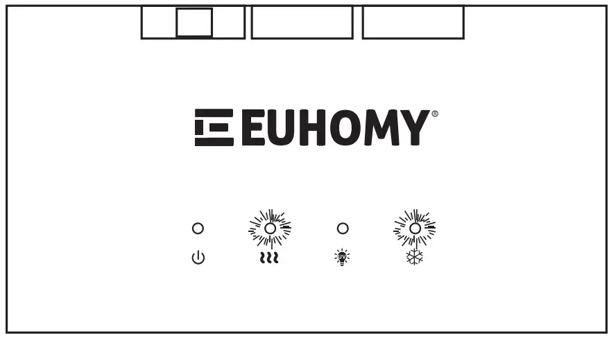 EUHOMY WC C Bottom Loading Water Cooler Dispenser- bottle notice