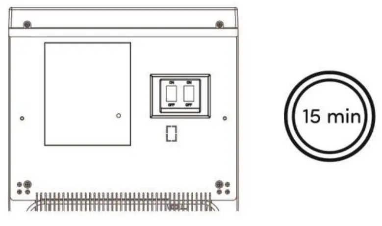 EUHOMY WC C Bottom Loading Water Cooler Dispenser-switch