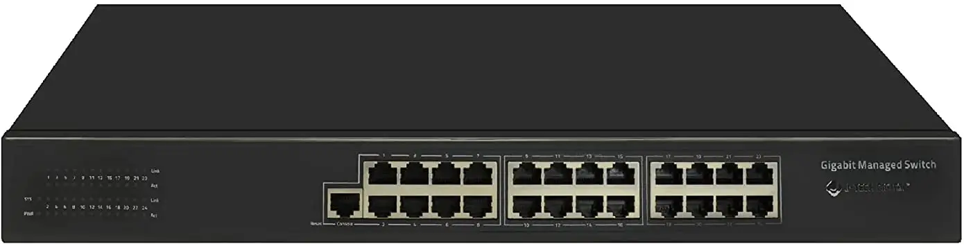 J-TECH-DIGITAL-JTECH-NS24 24-Port-Switch-Matrix-