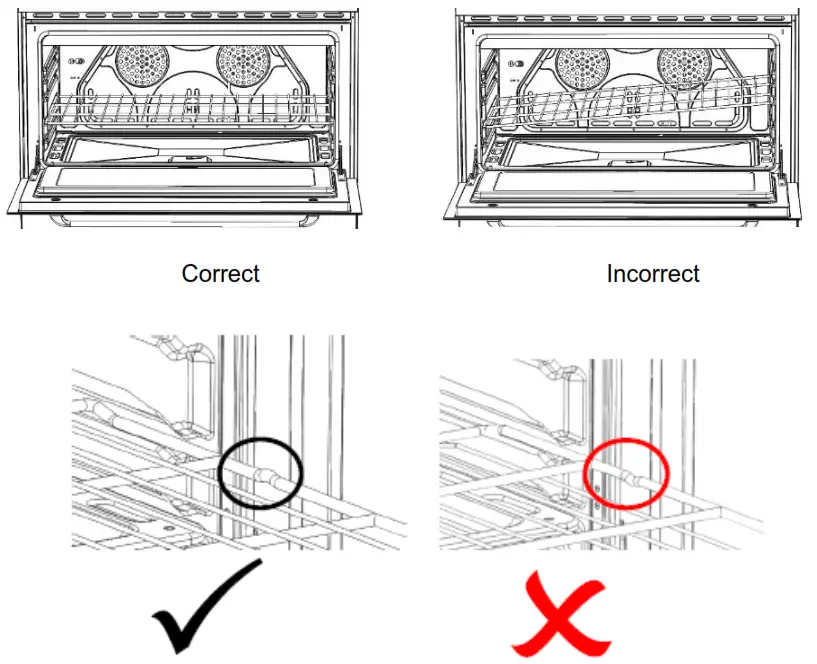 JOCEL JFG5I007247 5 Gas Cooker - gas connection tube