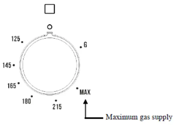 JOCEL JFG5I007247 5 Gas Cooker - required level
