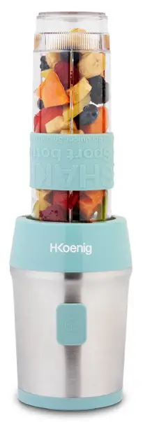 H Koenig SMOO12 Portable Compact 20oz Mini Blender