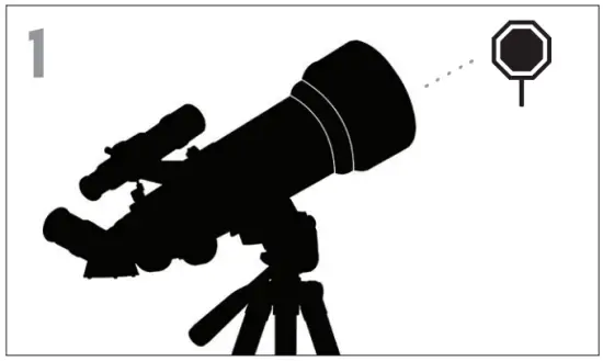 ALIGNING THE FINDERSCOPE