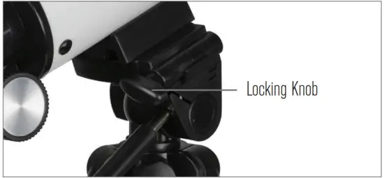 MOVING THE TRAVEL SCOPE MANUALLY