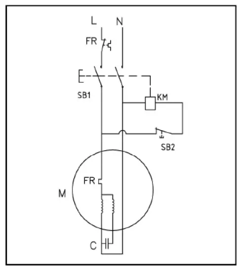 ZIPPER ZI BTM160 Concrete Mixer - WIRING DIAGRAM