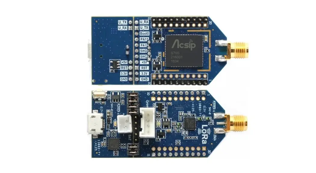 Acsip Ek-st50 Lora Soc Sip Evk Board User Guide Acsip Ek-st50 Lora Soc Sip Evk Board User Guide