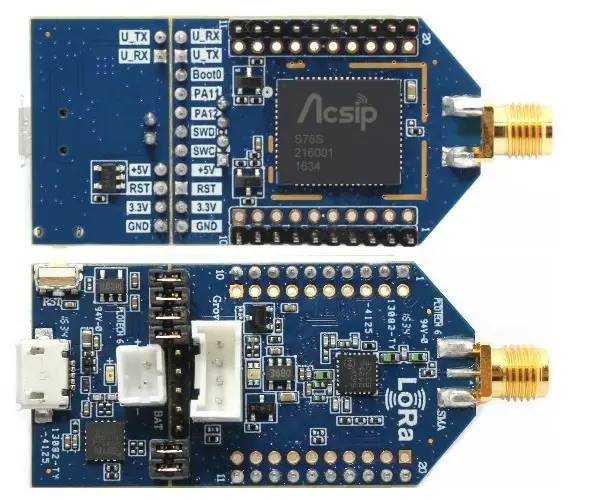 Acsip EK-ST50 LoRa SoC SiP EVK Board-fig1