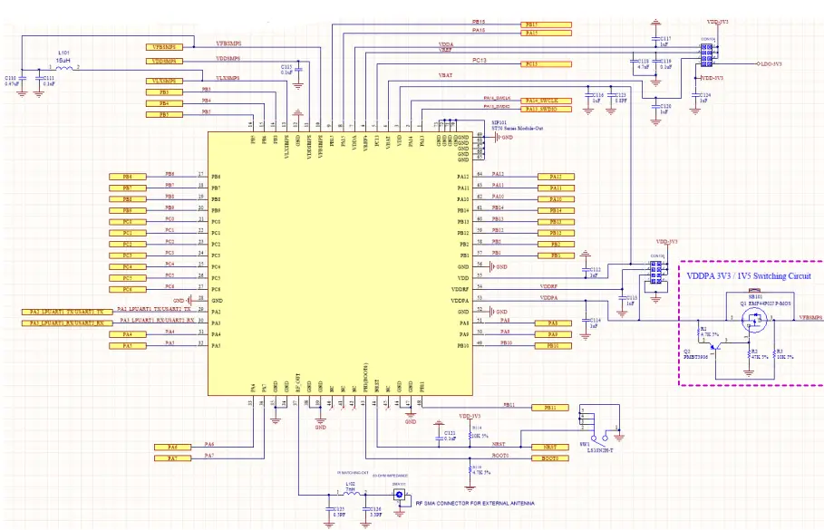 Acsip EK-ST50 LoRa SoC SiP EVK Board-fig5