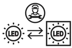 beko HS14540N Chest Freezer - LED